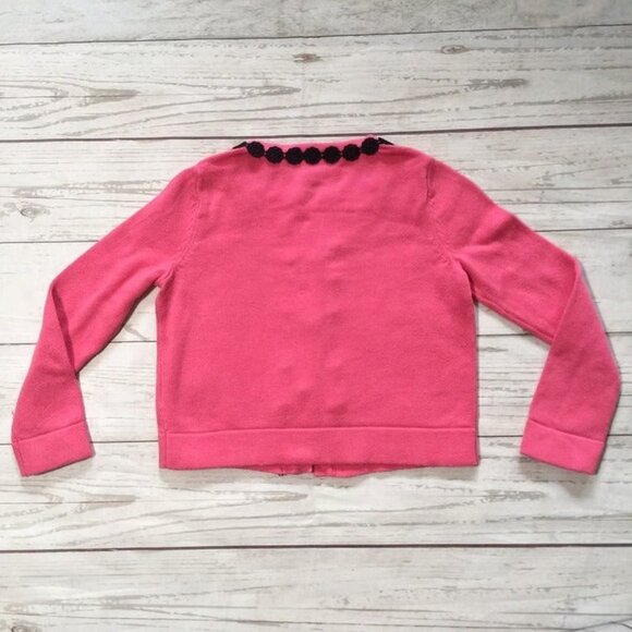 Kate Spade Lace Trim Cardigan Pink 2T - Picture 3 of 6